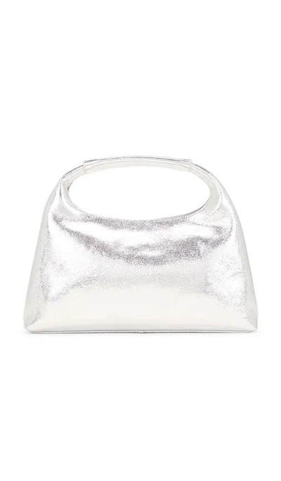 Nakedvice The Elsa Bag In Metallic Silver