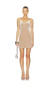 Nakedvice The Esme Dress In Neutral