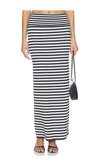 Nakedvice The Eve Stripe Skirt In Multi