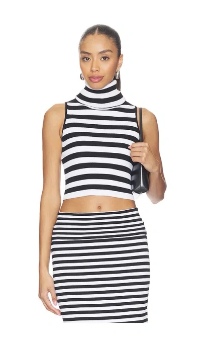 Nakedvice The Eve Stripe Top In Multi