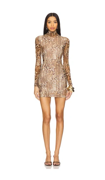Nakedvice The Freida Dress In Brown