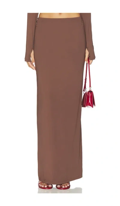 Nakedvice The Henry Skirt In Brown