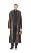 Nakedvice The Jasper Coat In Brown