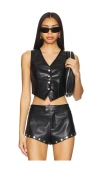 Nakedvice The Jordan Vest In Black