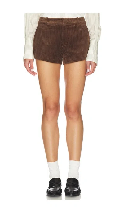 Nakedvice The Jude Cord Short In Brown