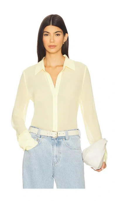 Nakedvice The Magda Shirt In Custard