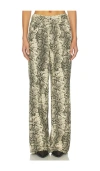Nakedvice The Maxwell Wide Leg Pant In Neutral