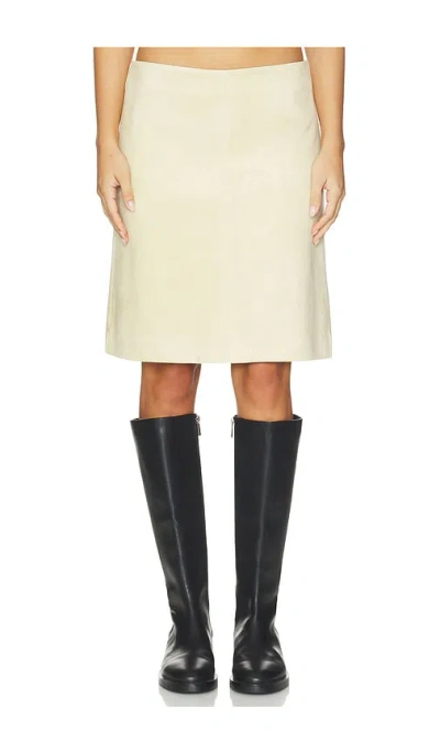 Nakedvice The Nicole Midi Skirt In Neutral