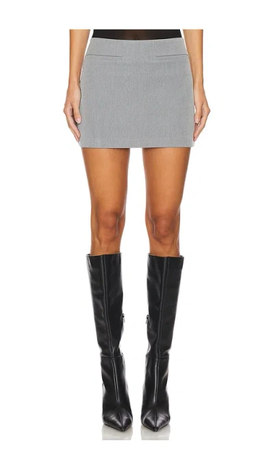Nakedvice The Quinn Skirt In 그레이