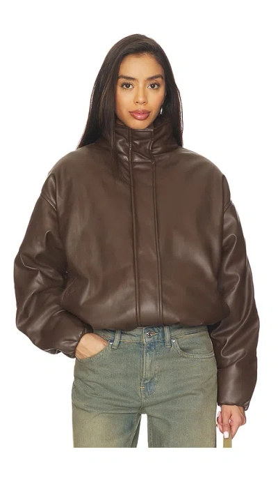 Nakedvice The Rohan Bomber Jacket In Brown