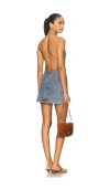 Nakedvice The Sampson Dress In Blue