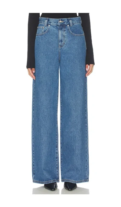 Nakedvice The Turner Wide Leg Pant In Blue