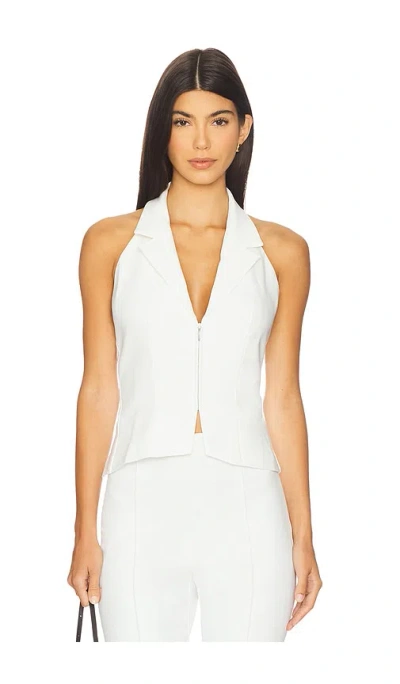 Nakedvice The Willow Vest In White