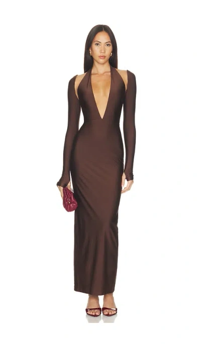 Nakedvice X Revolve Dawson Dress In Brown