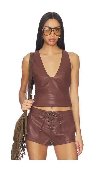 Nakedvice X Revolve The Carmine Tank In Brown