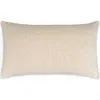 Naki & Ssam Natural Harmony Cotton Nettle Solid Throw & Lumbar Pillow In Neutral