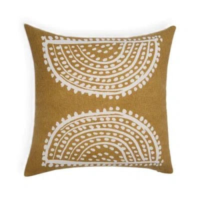 Naki & Ssam Radiance Oversized Sunburst Motif Print Square Pillow Cover