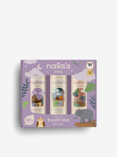 Nala's Baby Kids'  Bedtime Gift Set (x3 200ml) One Size Purple