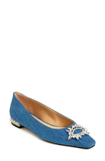 Nalebe Aurum Ballet Flat In Denim