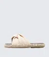Nalho Women's Jaya Slide Sandal In White