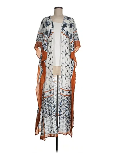 Pre-owned Nalini Kimono In Orange