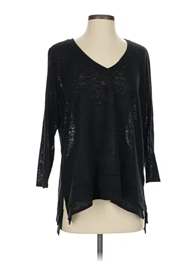 Pre-owned Nally & Millie 3/4 Sleeve T-shirt In Black