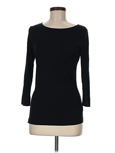 Pre-owned Nally & Millie 3/4 Sleeve T-shirt In Black
