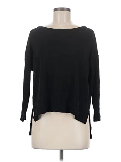 Pre-owned Nally & Millie 3/4 Sleeve T-shirt In Black