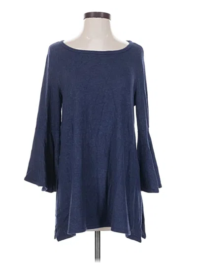 Pre-owned Nally & Millie 3/4 Sleeve T-shirt In Blue