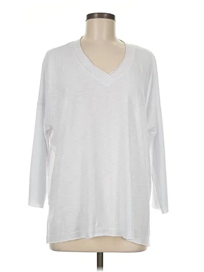 Pre-owned Nally & Millie 3/4 Sleeve T-shirt In Silver