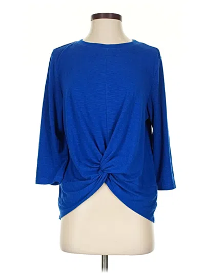 Pre-owned Nally & Millie Cardigan Sweater In Blue