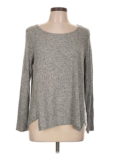 Pre-owned Nally & Millie Long Sleeve T-shirt In Gray