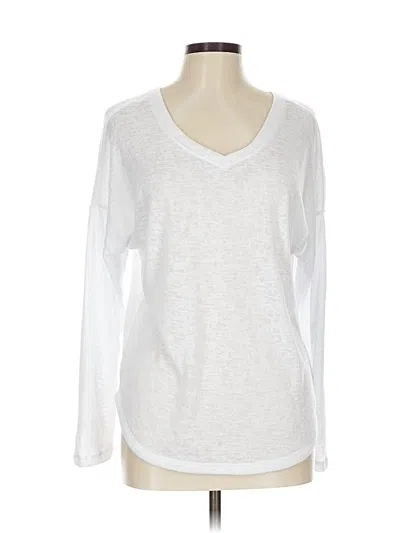 Pre-owned Nally & Millie Long Sleeve T-shirt In Silver