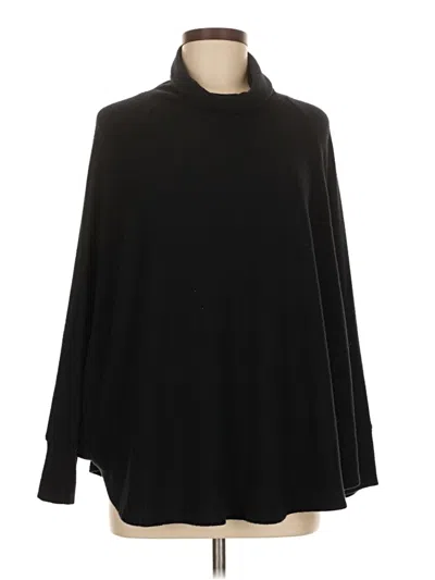 Pre-owned Nally & Millie Poncho In Black