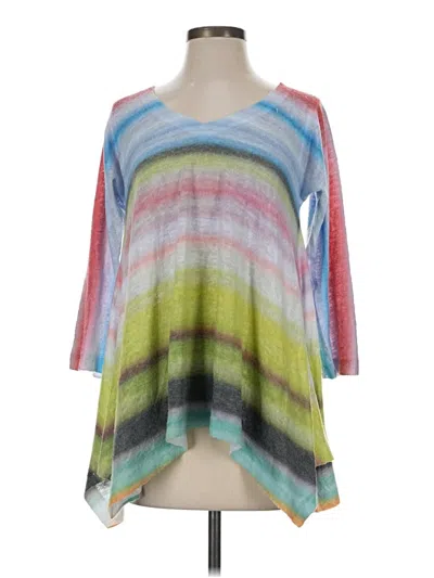 Pre-owned Nally & Millie Poncho In Blue