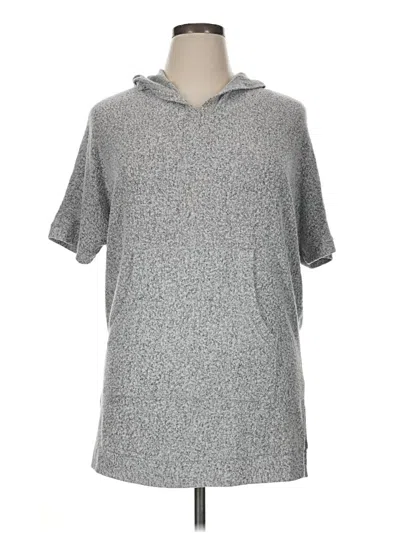 Pre-owned Nally & Millie Poncho In Gray