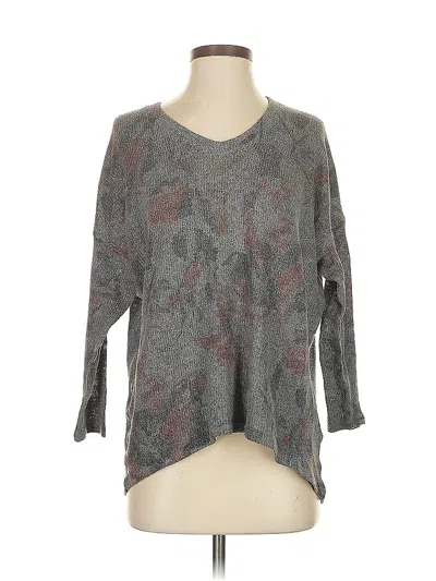 Pre-owned Nally & Millie Pullover Sweater In Gray