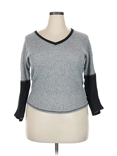 Pre-owned Nally & Millie Pullover Sweater In Gray