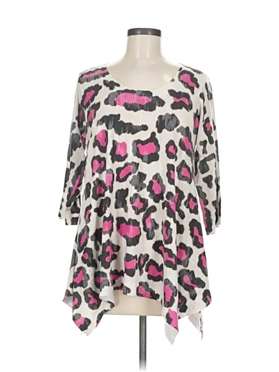 Pre-owned Nally & Millie Pullover Sweater In Pink