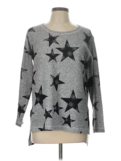 Pre-owned Nally & Millie Pullover Sweater In Silver