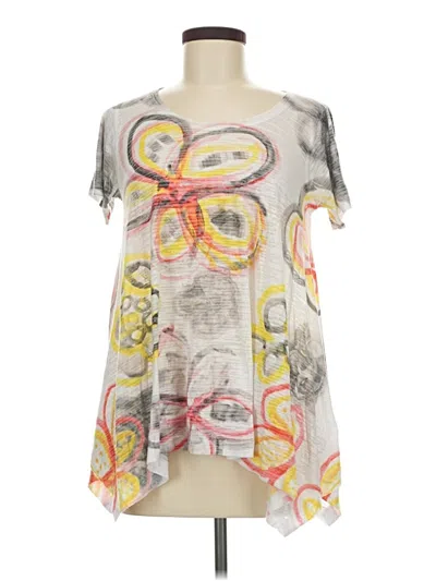Pre-owned Nally & Millie Short Sleeve T-shirt In Gray