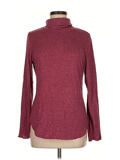 Pre-owned Nally & Millie Turtleneck Sweater In Pink