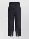 Namacheko Adjustable Paneled Parachute Trousers Zippers