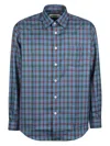 Namacheko Pocket Checked Colt Shirt In Blue