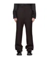 Namacheko Belt-loop Casual Pants In Black