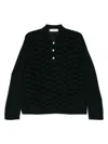 Namacheko Bird Feather Polo Shirt In Blue