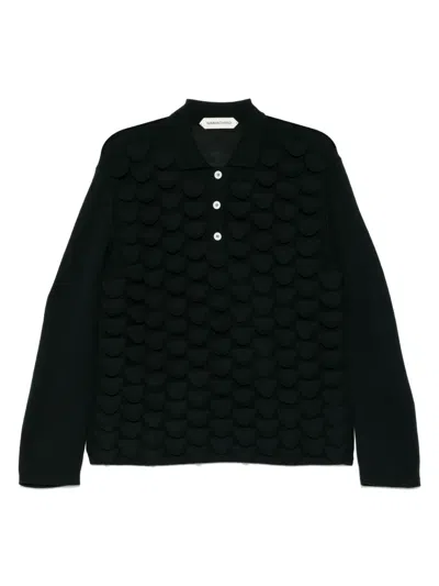 Namacheko Bird Feather Polo Shirt In Blue