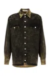 Namacheko Camicia Hank In Denim Nero Uomo
