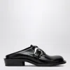 Namacheko Black Leather Shoes With Buckle In Black