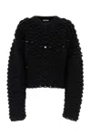 Namacheko Maglione In Misto Lana Nera Uomo In Black